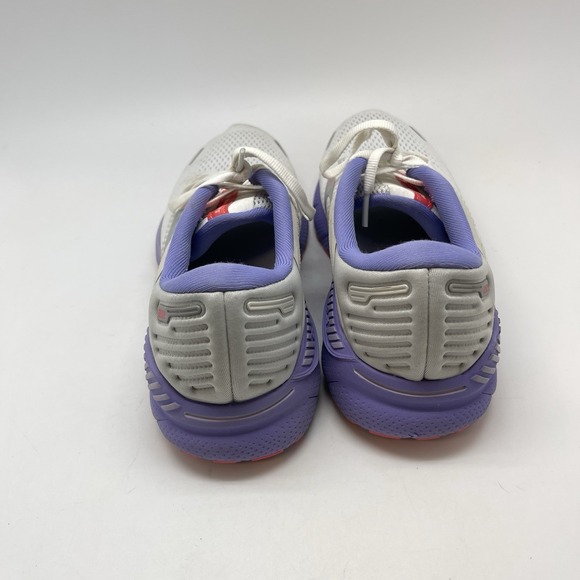 Brooks Sneakers Womens 9 B Adrenaline GTS 22 1203531B105 White Running Gym Shoes - Picture 4 of 11